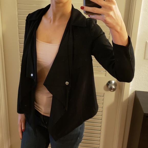 Bar III Black St Barths Blazer - Picture 3 of 5